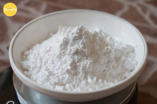 Bột năng giúp tạo độ đặc sánh cho nồi súp