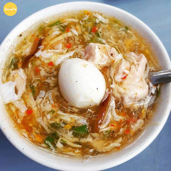 Món súp trứng cút thơm ngon