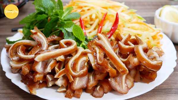 20+ món ăn ngon được làm từ tai heo