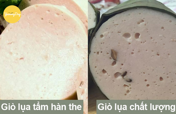 Cách phân biệt giò lụa chất lượng