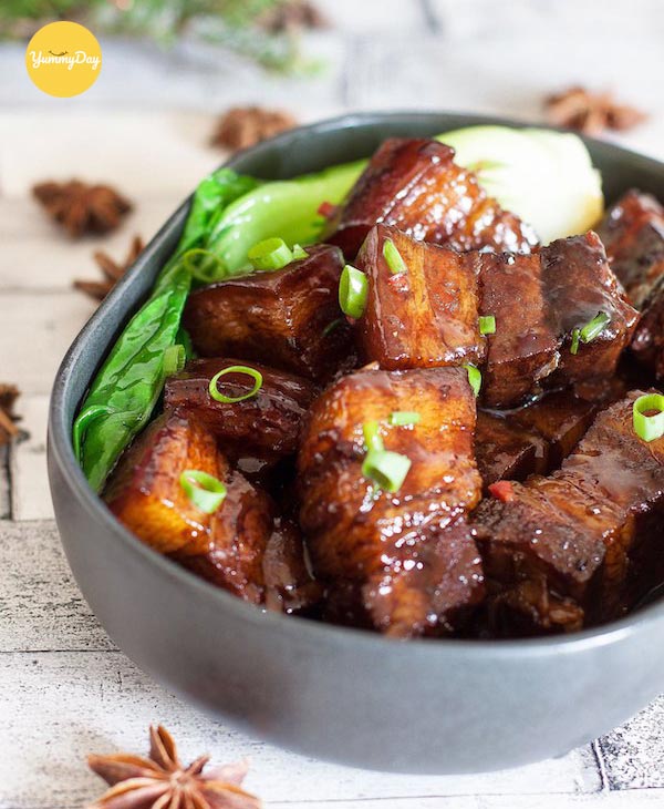 Thịt ba chỉ kho tiêu nhìn là đã muốn ăn