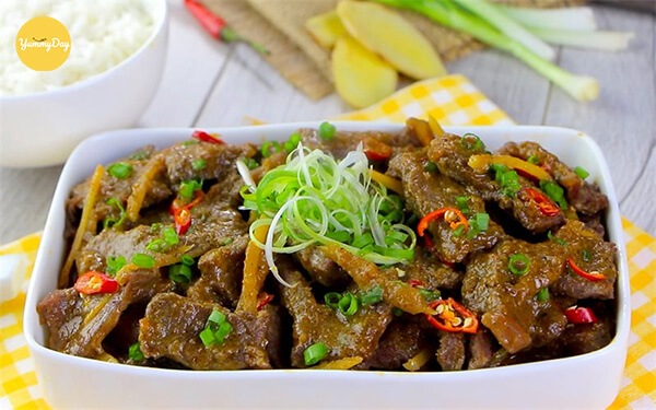 Cần lưu ý khi làm món bò kho gừng
