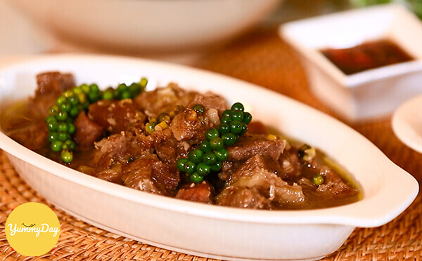 Món thịt bò kho tiêu vô cùng đơn giản mà ngon miệng