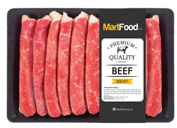 Gầu Bò Canada Bào Lẩu đóng gói 500gram