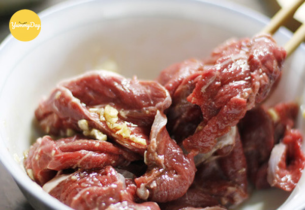 Tẩm ướp thit bò đậm đà