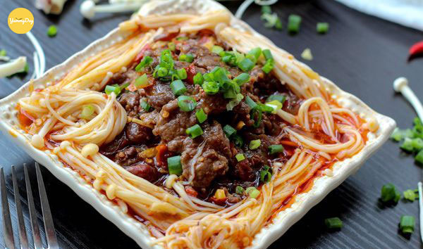 Cách làm thịt bò xào nấm kim châm thơm ngon