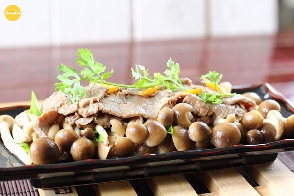 Cách làm món thịt bò xào nấm rơm