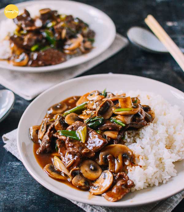 Cách làm món thịt bò xào nấm hương