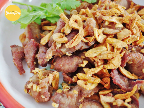 Cách làm món thịt heo chiên tỏi