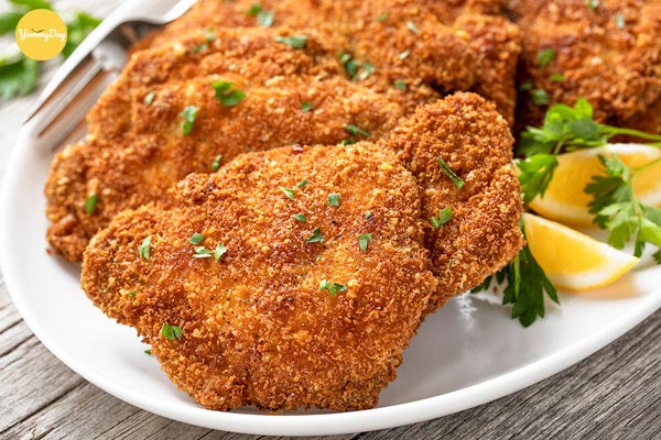 Thịt heo chiên xù ngon ơi là ngon
