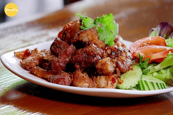 Thịt lợn nướng riềng mẻ thơm ngon ngất ngây