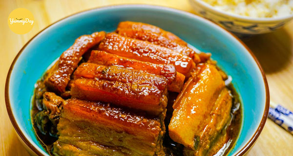 Làm ngay món thịt heo quay kho cải chua
