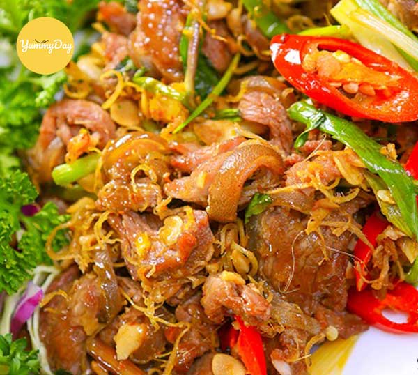 Cách làm thịt lợn rừng xào lăn