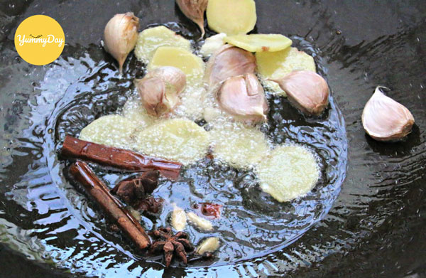 Phi tỏi, gừng cho thơm