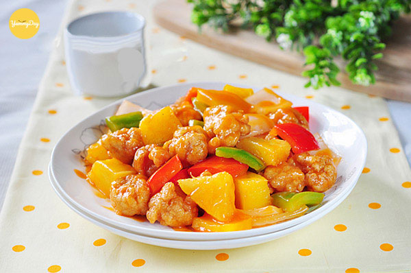 Cách làm thịt lợn xào dứa vô cùng đơn giản