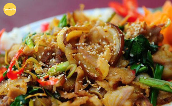 Thịt lợn xào sả ớt thơm ngon hấp dẫn