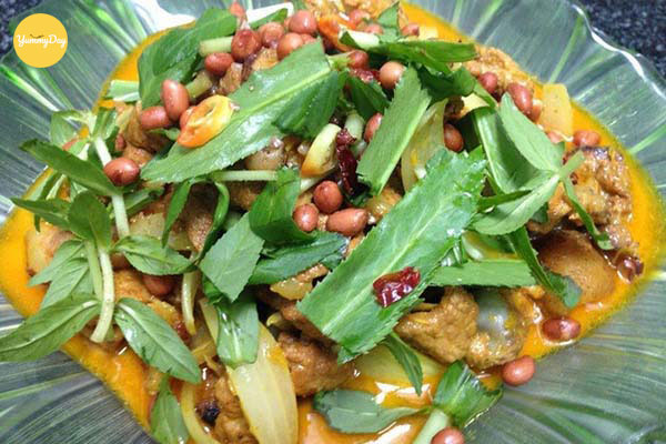 Thịt heo rừng xào lăn đơn giản nhưng ngon ơi là ngon