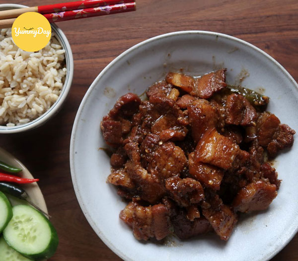 Thịt nạc kho tiêu ngon quá sá ngon
