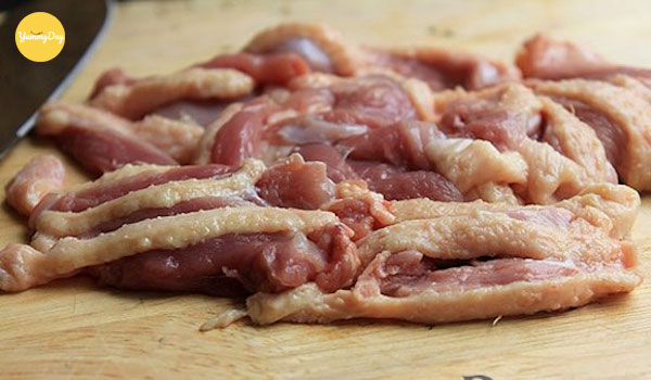 Sơ chế thịt vịt
