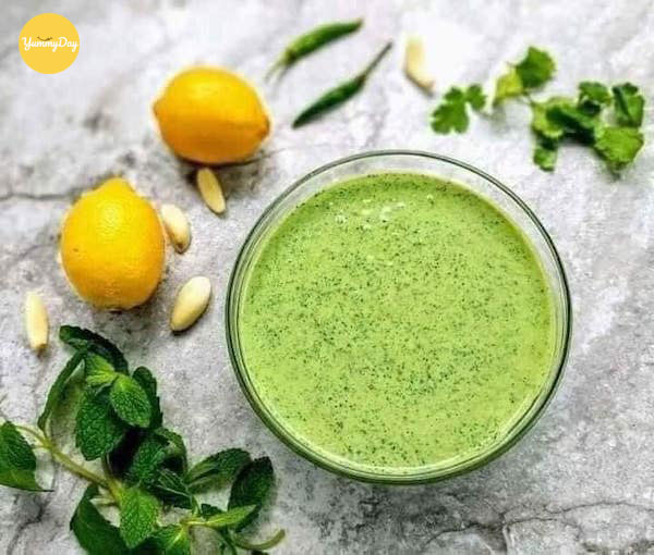 Muối ớt xanh ăn kèm tôm hùm nướng sa tế cực ngon