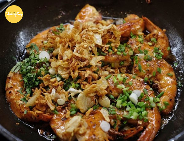 Tôm rang tỏi ngon miệng đưa cơm
