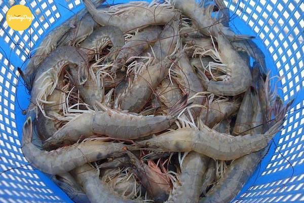 Chuẩn bị lượng tôm phù hợp với nhu cầu của gia đình bạn nhé!