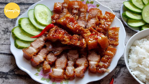 ướp thịt heo chiên ngon hấp dẫn