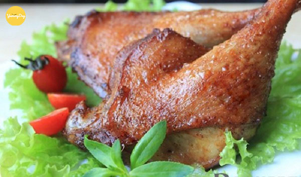 Thưởng thức món vịt chiên nước dừa đậm đà