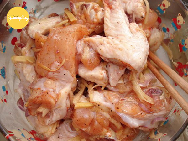Ướp thịt vịt đậm đà