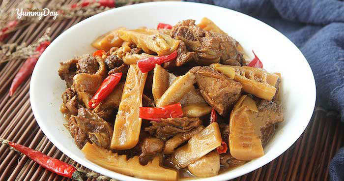 Cách nấu món vịt kho măng chua chua ngon ngon cho cả nhà