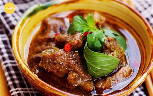 Thành phẩm vịt kho sả ớt