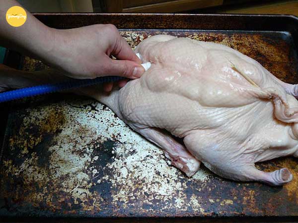 Không nên chọn vịt đã bị đơm nước