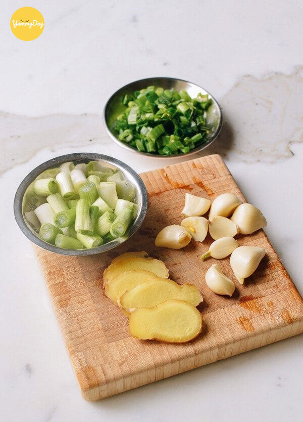 Sơ chế các nguyên liệu