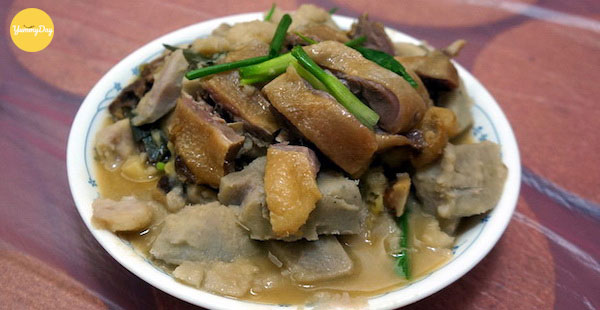 Vịt nấu khoai môn béo bổ khó cưỡng