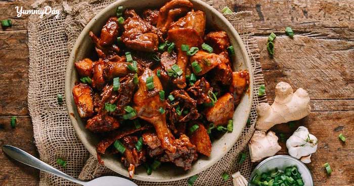 Cách làm vịt nấu khoai sọ thơm ngon bổ dưỡng ai ăn cũng mê
