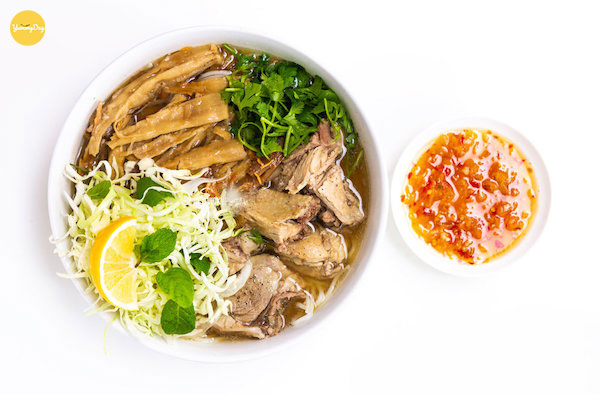 Vịt xáo măng chua đậm đà hương vị