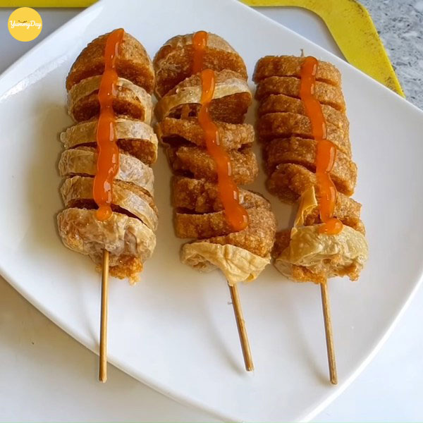 Thành phẩm xúc xích chay